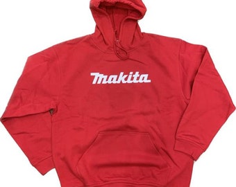 Promodoro 2080 Kapuzen-Hoodie Sweatshirt rot m. Makita-Aufdruck Gr. XL