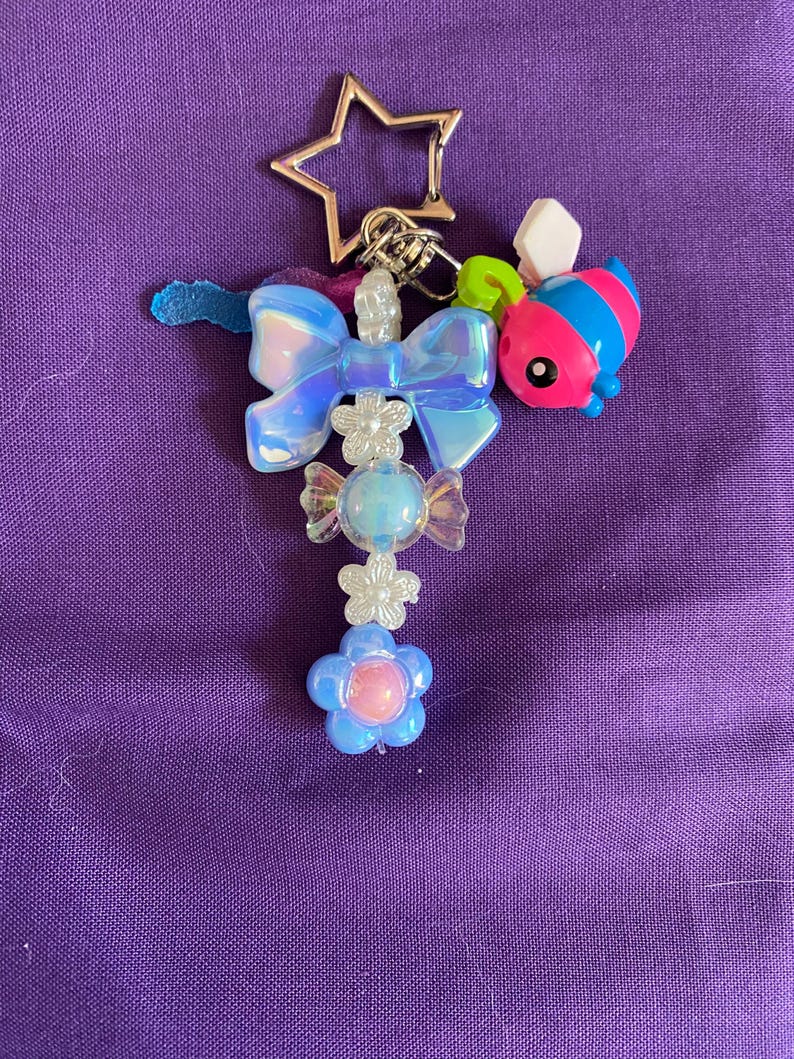 Hand Made Animal Jam Keychains - Deco Keychains - Etsy