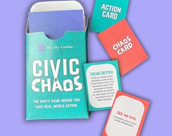 Civic Chaos Card Game