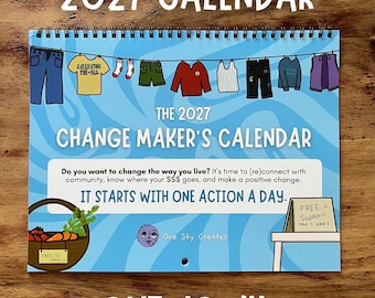 2027 Change Maker's Calendar: Change Your Community & World