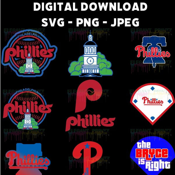 Digital Download , Philadelphia Baseball SVG, Baseball SVG, Phillies PNG , Phillies Svg, Philly Png , Phillies,