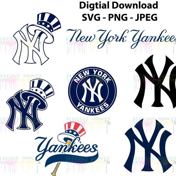 Digital Download, Yankees Png , Yankees Svg, baseball Svg ,Baseball Png , New York , NY yankees Svg