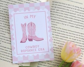 In My Cowboy Romance Era A6 Postcard Print