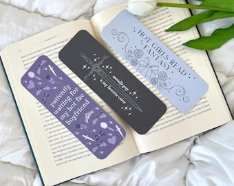 Fantasy Bookmark Collection | Hot Fae Boyfriend, Morally Grey, Hot Girls Read Fantasy
