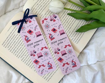 STEM Romance Girlie Coquette Bookmark