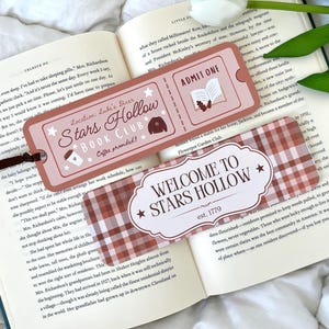 Segnalibri autunnali ispirati a GG / Star Hollow Bookclub Luke Diner