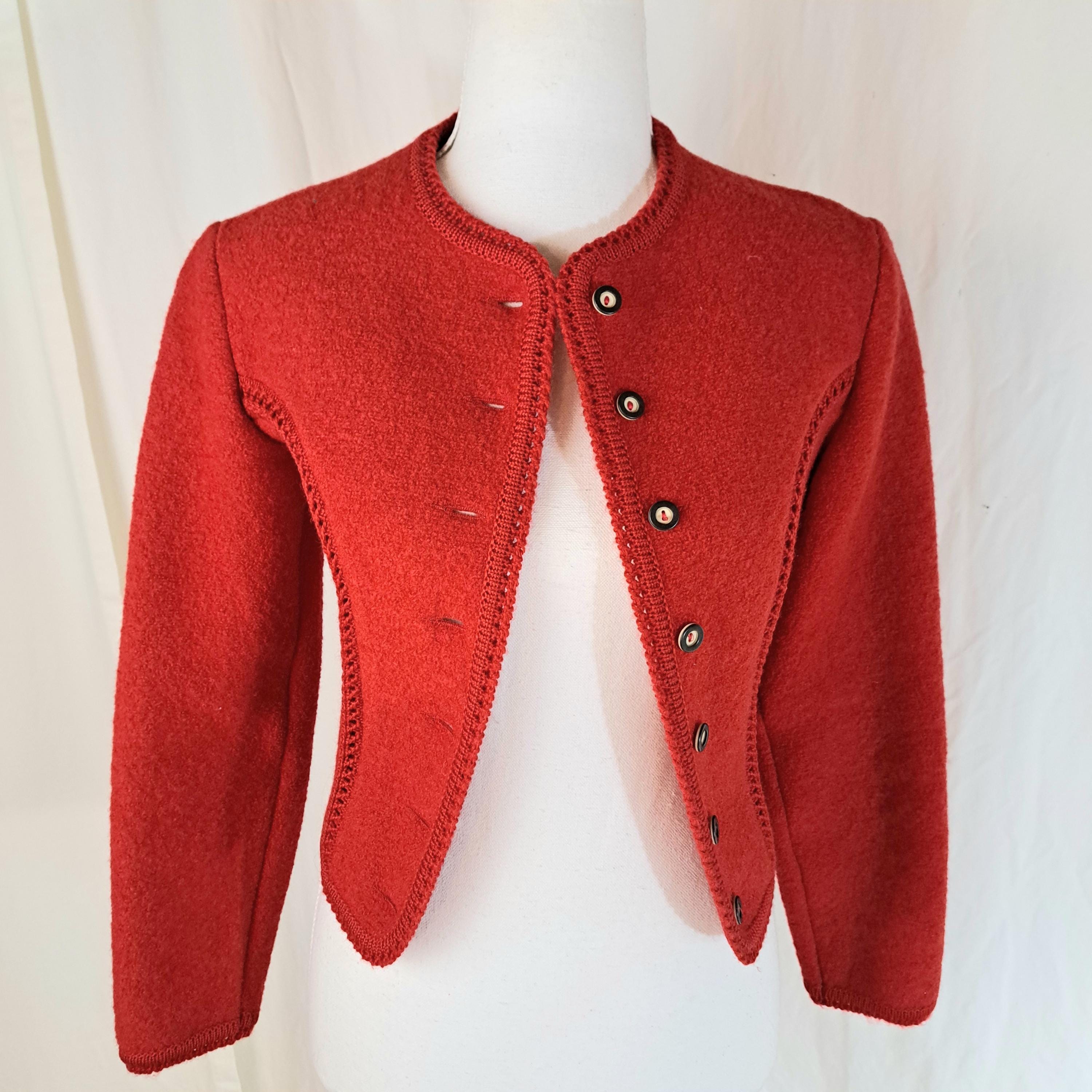 Austrian Vintage Wool Cardigan - Etsy