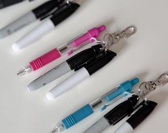 Ball point pen badge reel accessory healthcare worker teacher gift medical assistant nurse gift nursing supplies lanyard badge accessories