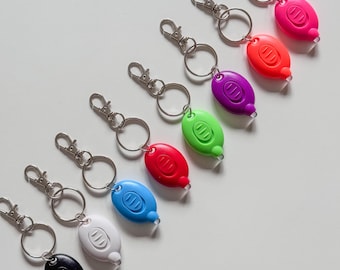 Mini Colored Badge Reel Pen Light for Night Shift Healthcare Worker Nurse Medical Field Accessory Tools for Work Lanyard Essentials LED