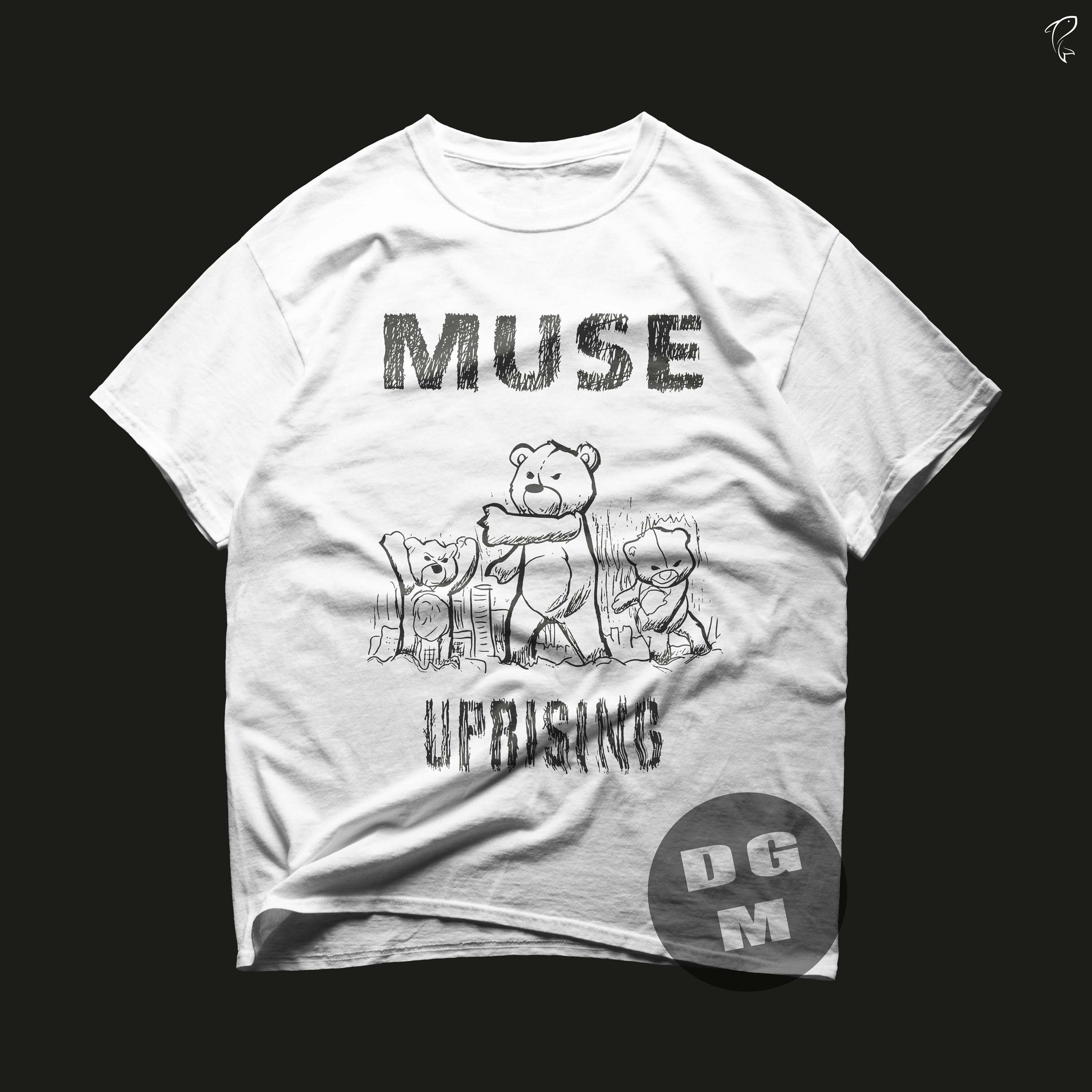 Muse Hoodie Will Of The People Band Logo New Official Unisex White Pullover  Size S : : Clothing, Shoes & Accessories