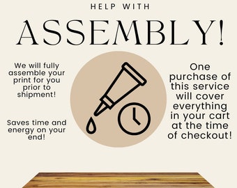 ¡El paquete de montaje!