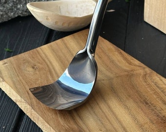 Large bent gouge, Profi woodcarving tools, Сhisel for bowl making, Spoon carving chisels, tool for deep Bowl Kuksa carving, Gift for men