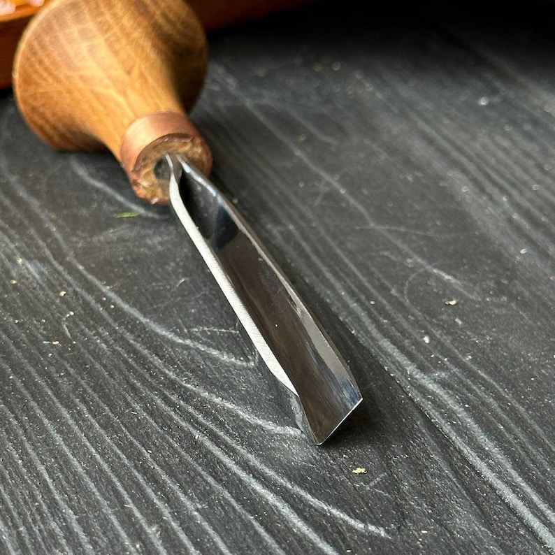 Palm Carving Vtool STRYI Profi 60 Degree, Micro Carving Chisel