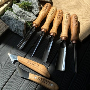 Wood Carving Set, Chisels, Gouges, Versatile Carving Set, Carving Set ...