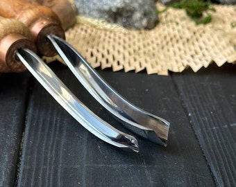 V-parting chisel, Curved chisel, V-gouges, Wood carving tools, Relief carving tools, Detailed carving tools, Gift for Dad, Curved V-tool