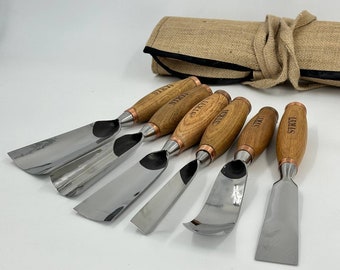 STRYI 木彫りノミ 6本組 彫刻刀セット