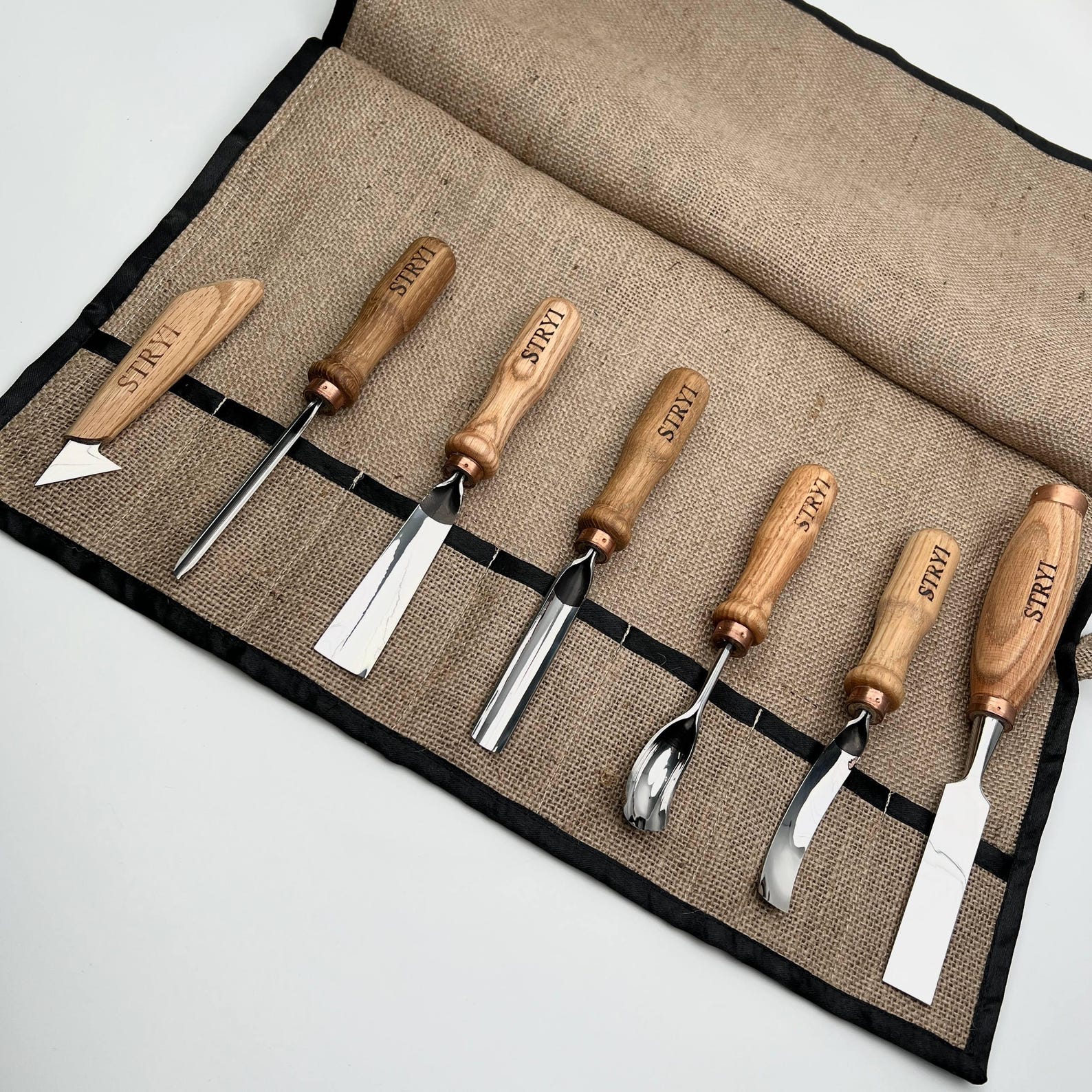 Wood Carving Chisel Set, Relief & Spoon Carving, Beginner Toolset ...