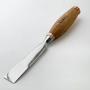 Scalpello piatto per sculture di grandi dimensioni, sgorbia per intaglio del legno per impieghi gravosi, utensile per la lavorazione del legno, utensile per la fabbricazione di mobili, intaglio del legno STRYI