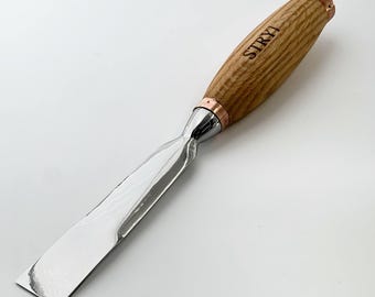 大型彫刻用フラットチゼル、頑丈な木彫りガウジ、木工ツール、家具製作ツール、STRYI木彫り