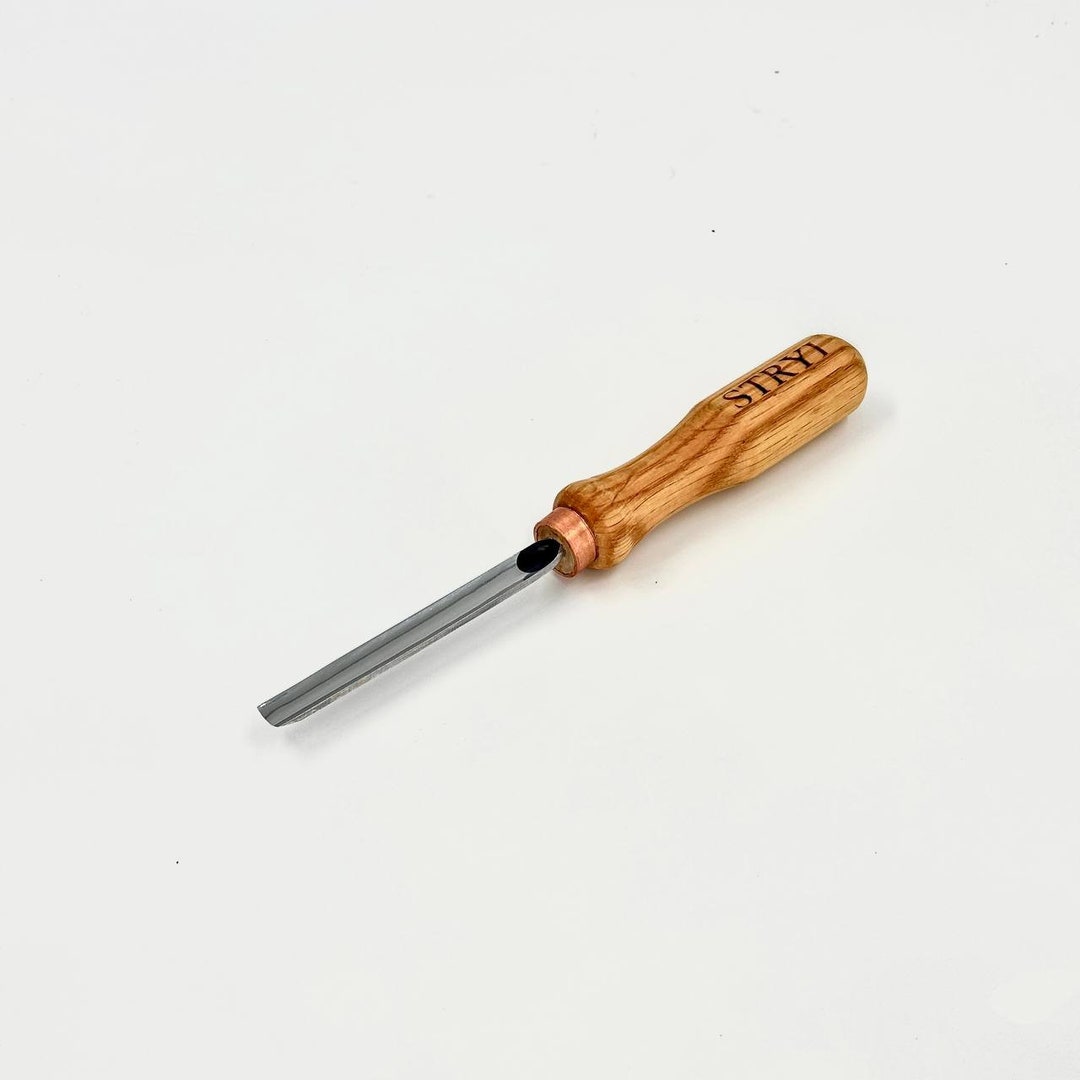 STRYI Gouge Chisel: #7 Sweep, 10mm Relief Carving Tool, Detailing ...