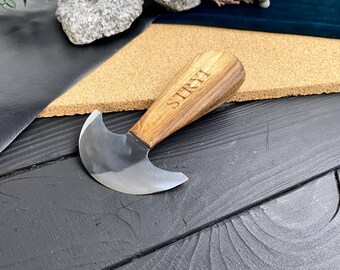 Handleder Schneidemesser: STRYI Profi Rundmesser für Lederarbeiten, Hobby-Werkzeuge