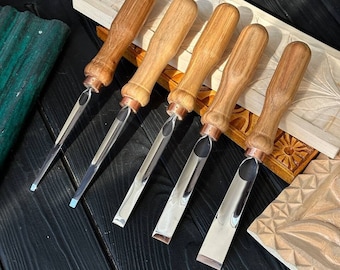 Wood carving tools, Wood carving supplies, Carving chisels, Hand forged knife, Wood starter knife, Woodworking knife, Carpentry chisel