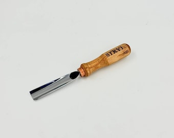 Forged Relief Carving Gouge: Carbon Steel Woodworking Tool, Gouge chisel, Woodcraft tools