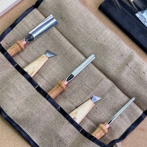 Wood carving set, STRYI gouges, Carving knives, Back to school, Gift for husband, Chisels, Chip carving set, Quality tools, Crafted tools