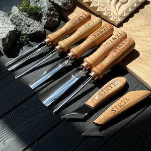 Wood Carving Set, Chisels, Gouges, Versatile Carving Set, Carving Set ...