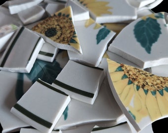 Hand-cut Stoneware for Mosaic Crafts