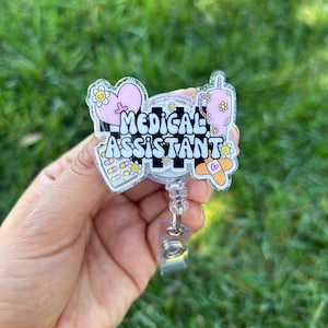 Medical Assistant Badge Reel - Etsy