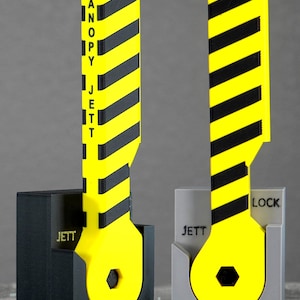 Flight Simulator Dummy Canopy Eject Lever