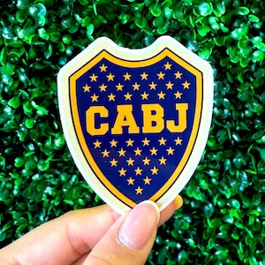 Boca Juniors Vinyl Sticker: Argentine Soccer Fan Decal