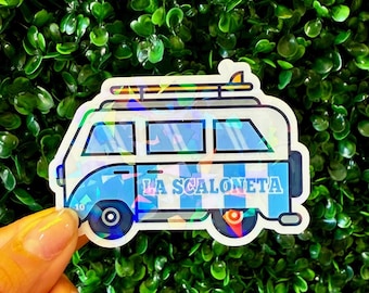 Scaloneta Argentina Football Sticker: World Cup Champions Vinyl Decal