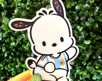 Argentina Pochacco Inspired Sticker - Sanrio Vinyl
