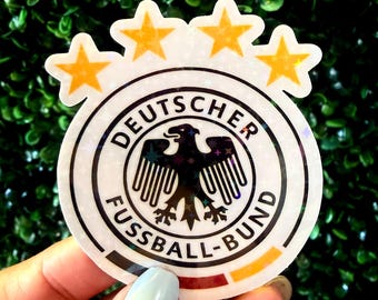 German Football Decal: DFB National Team Logo - Germany Soccer National Team Sticker