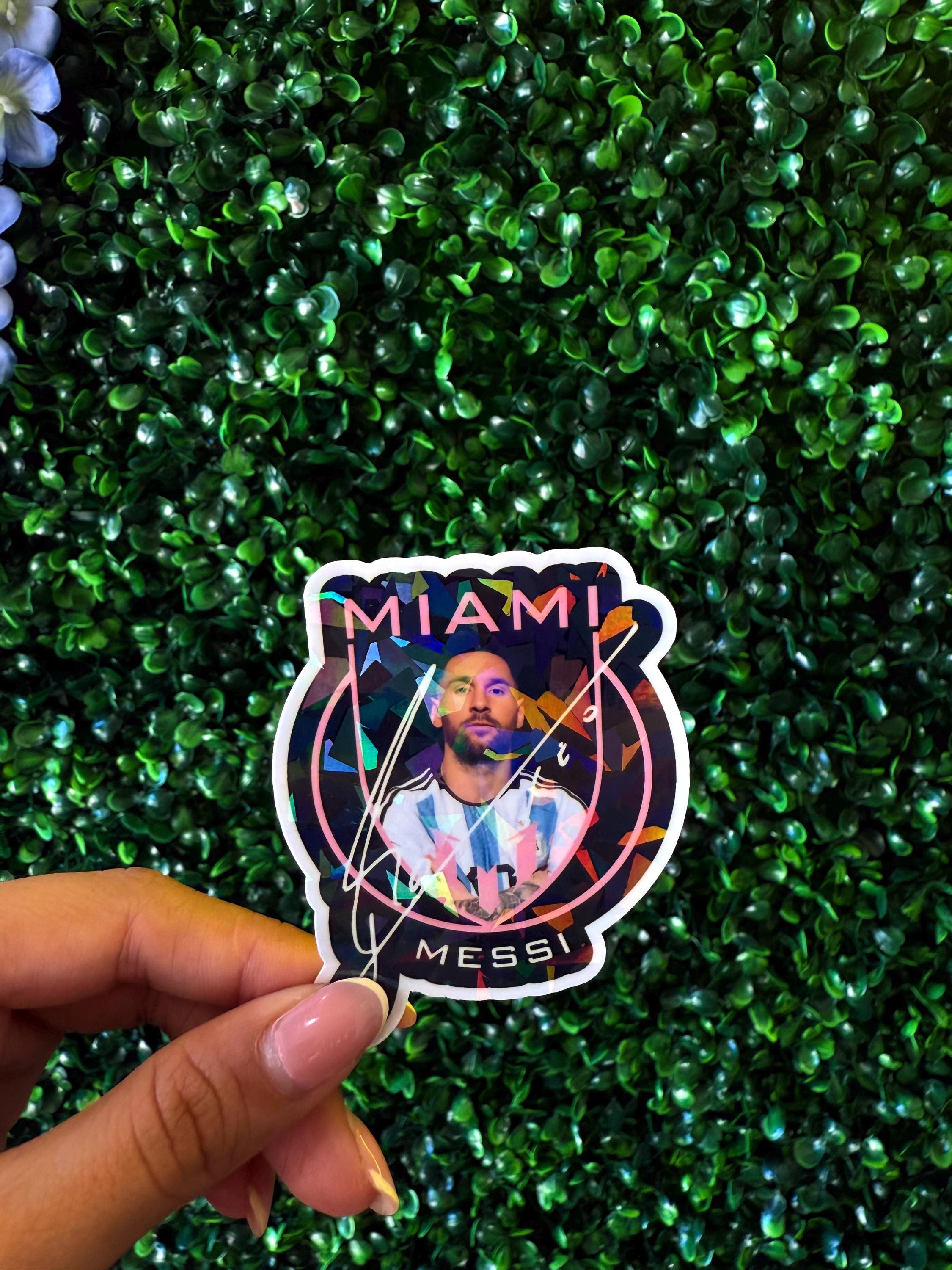 Lionel Messi Inter Miami Sticker: Argentina Fan Art Vinyl Decal - Etsy