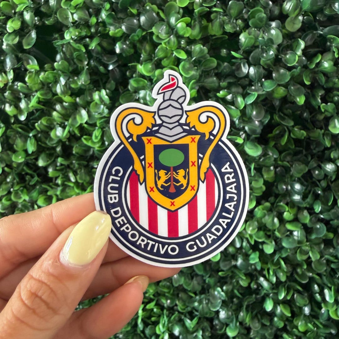 Chivas De Guadalajara Sticker - Club Deportivo Guadalajara Crest Decal ...