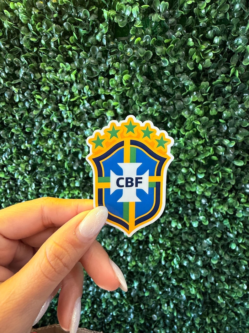 Brazil National Team CBF Sticker - Vinyl World Cup 2026 - Etsy
