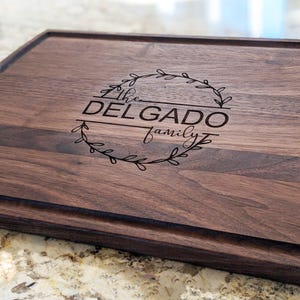 Personalized Cutting Board, Custom Cutting Board, Housewarming Gift, Personalized Gift, Kitchen Cutting Board, Engraved Gift