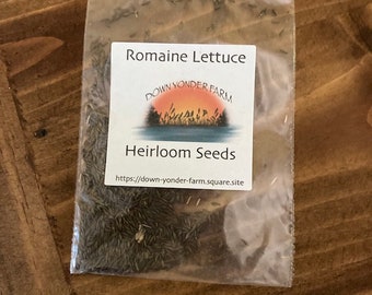 Romaine Lettuce Mix Heirloom Seeds