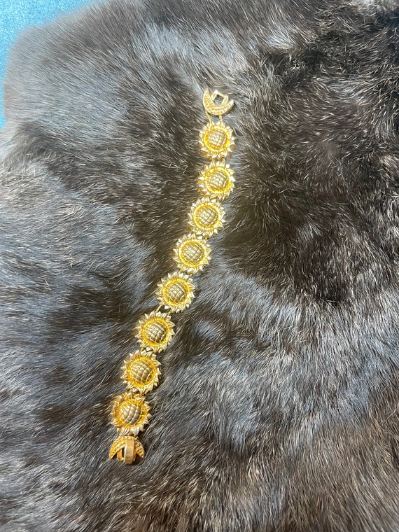 Sunflower charm Bracelet - image 2