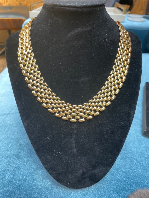 Chunky chainlink Gold Necklace