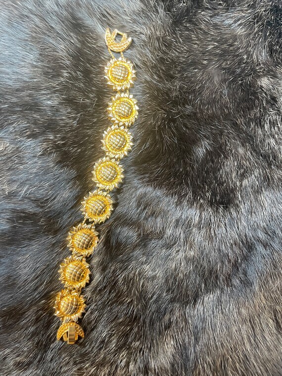 Sunflower charm Bracelet - image 3