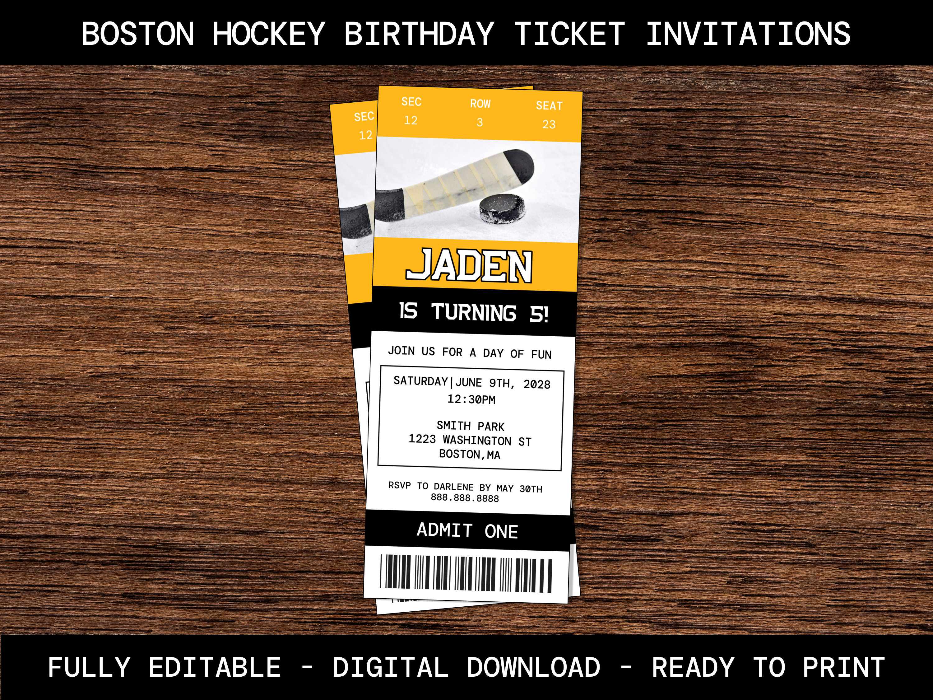 Hockey Ticket