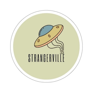 The Sims - Strangerville - Naklejka wycinana
