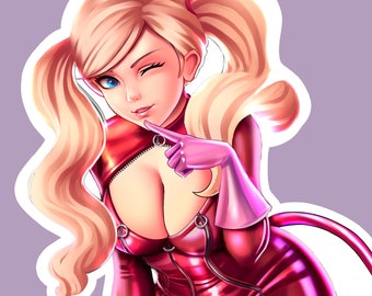 Ann Takamaki Panther Sticker [Persona 5 Fan Art]