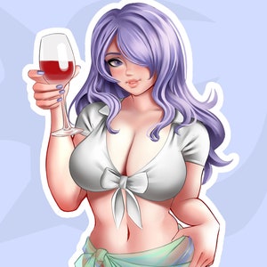 Adesivo de verão Camilla [Fire Emblem Fates, Heroes Fan Art]