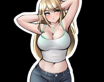 Casual Mythra Sticker [Xenoblade Chronicles 2 Fan Art]