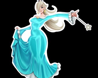 Rosalina Sticker [Super Mario Galaxy Fan Art]